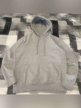Fleece Factory Grey Hoodie - Size M